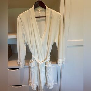Elegant Cream Robe